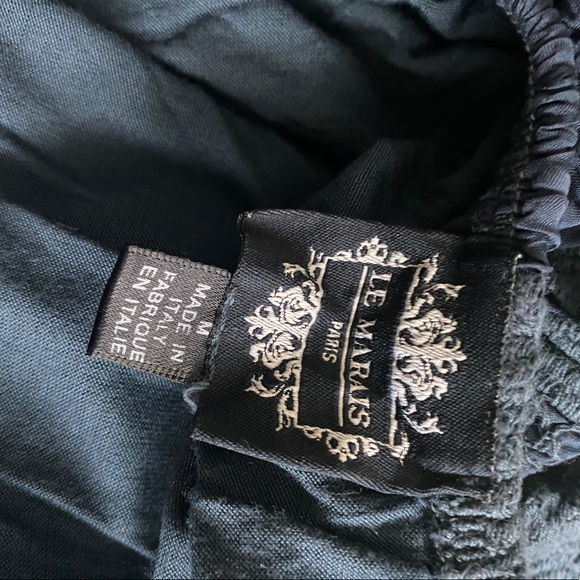 Lace Silk Off-Shoulder Top - Picture 4 of 4